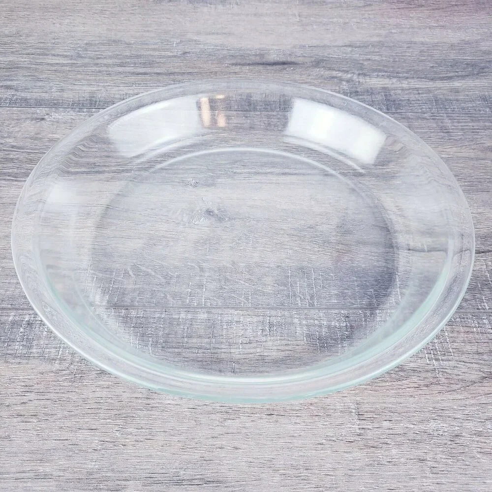 Pyrex Clear Glass Round #209 Pie Plate 9
